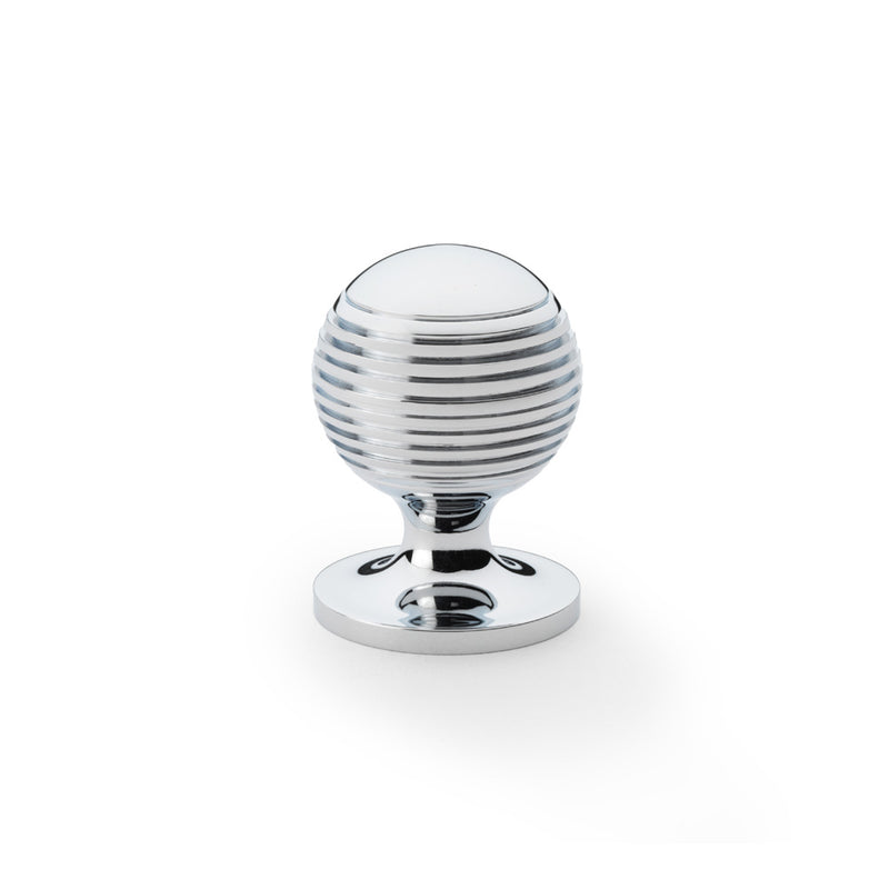 Caesar Cupboard Knob on Round Rose 32mm