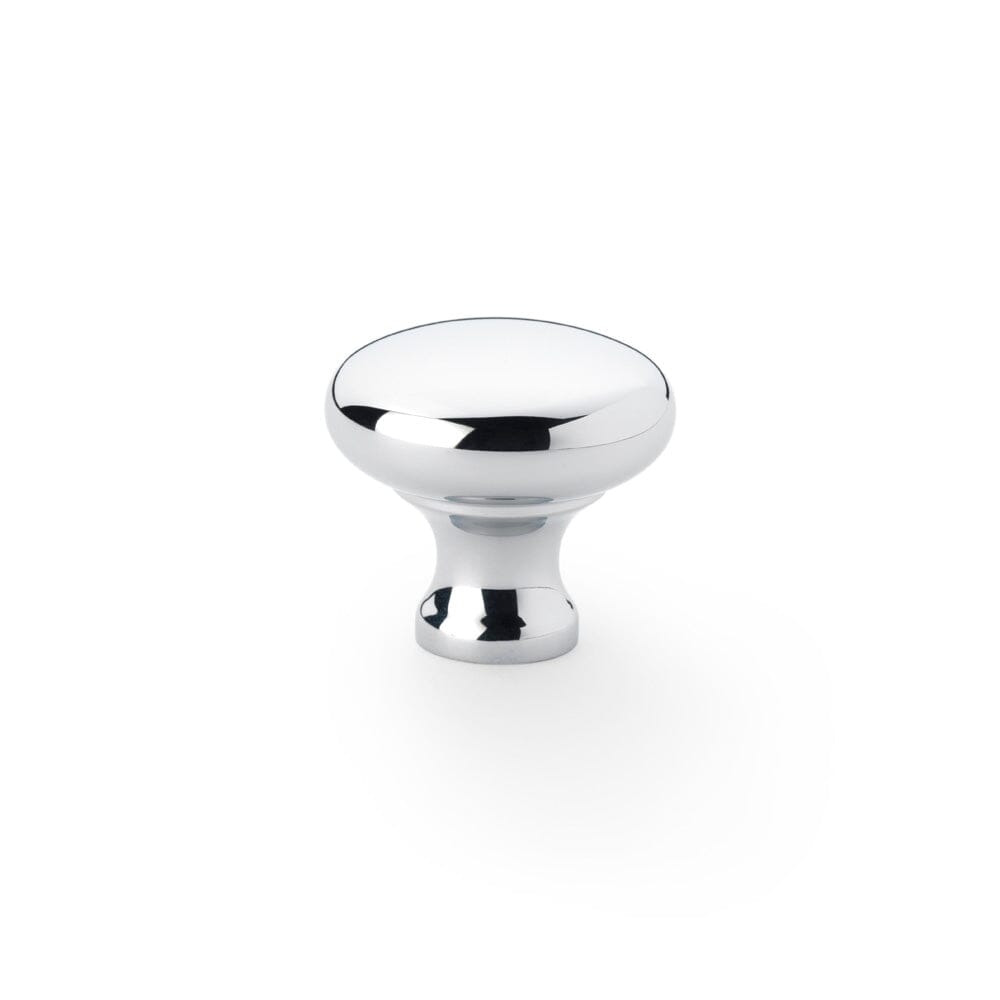 Wade Round Cupboard Knob 32mm Cupboard Knob Alexander & Wilks Polished Chrome 