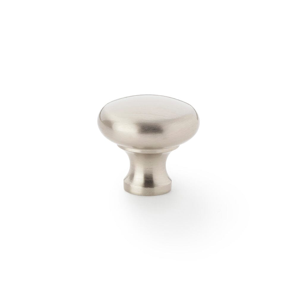 Wade Round Cupboard Knob 32mm Cupboard Knob Alexander & Wilks Satin Nickel 