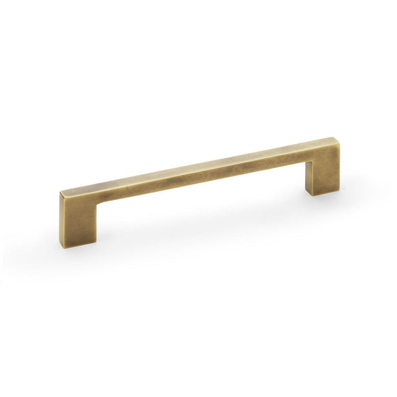 Marco Cupboard Pull Handle 160mm Cupboard Handle Alexander & Wilks Antique Brass 