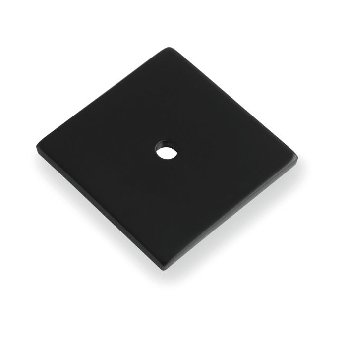 Quantock Square Backplate Black AW893-38-BL
