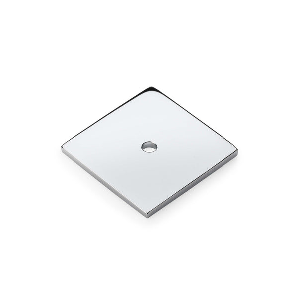 Quantock Square Backplate Polished Chrome AW893-38-PC