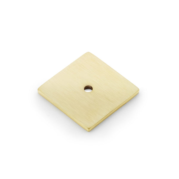 Quantock Square Backplate Satin Brass PVD AW893-38-SBPVD