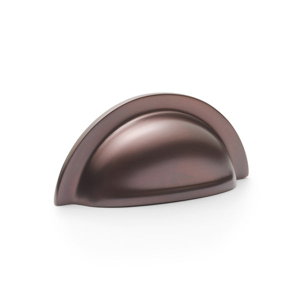 Bardom Ridged Cabinet Cup Pull Dark Bronze AW903DBZ