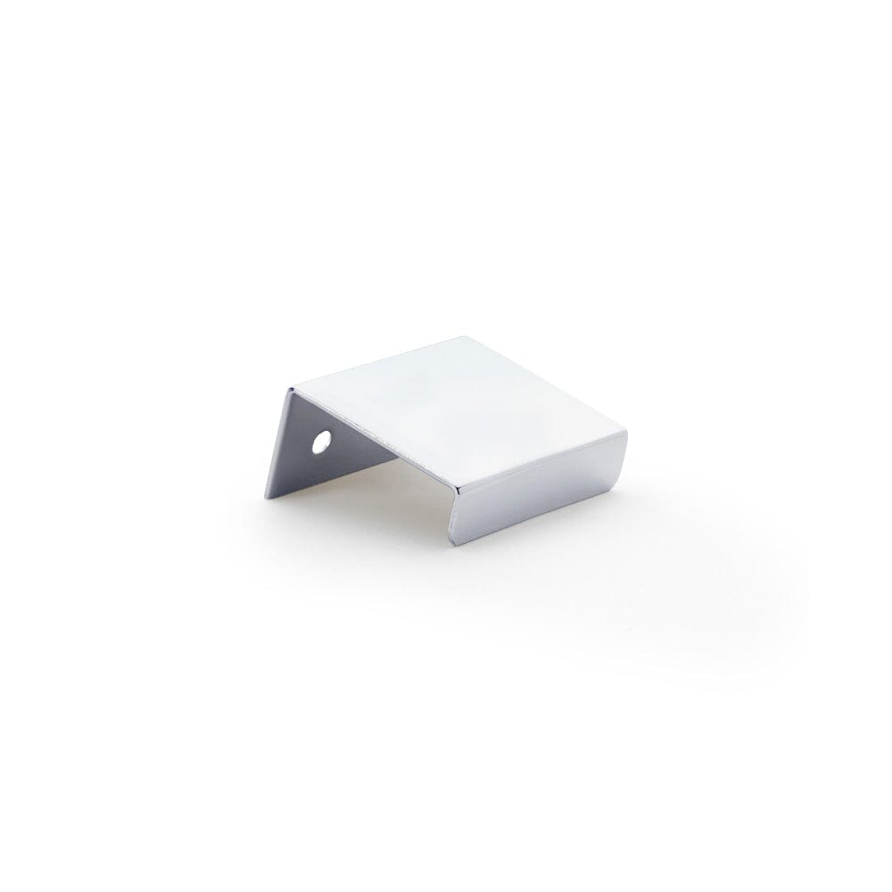 Tilly Finger Pull Cupboard Handle Alexander & Wilks Polished Chrome 