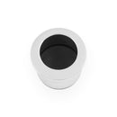 Round Sliding Door Finger Edge Pull Flush Pull Alexander & Wilks Polished Chrome 