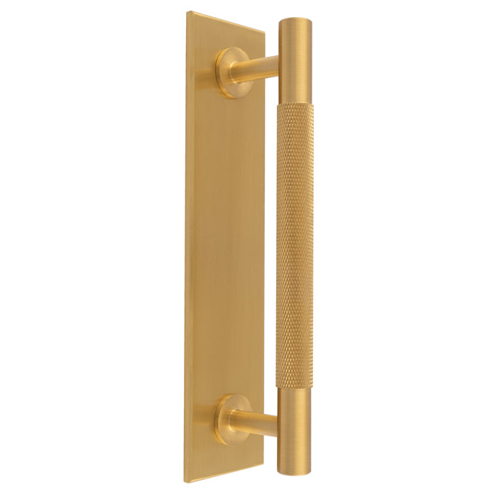 Knurled Pull handle on Backplate