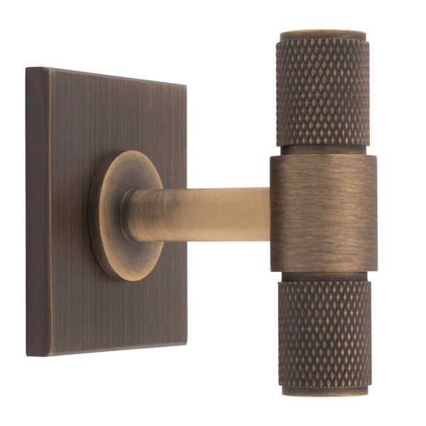 Knurled T-Bar on Backplate