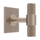 Knurled T-Bar on Backplate