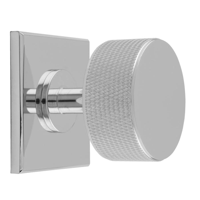 Knurled Radio Knob on Backplate