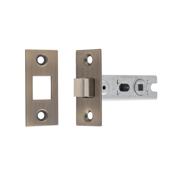 Bolt-Through Tubular Deadbolt 64mm Deadbolt Eurospec Antique Brass 