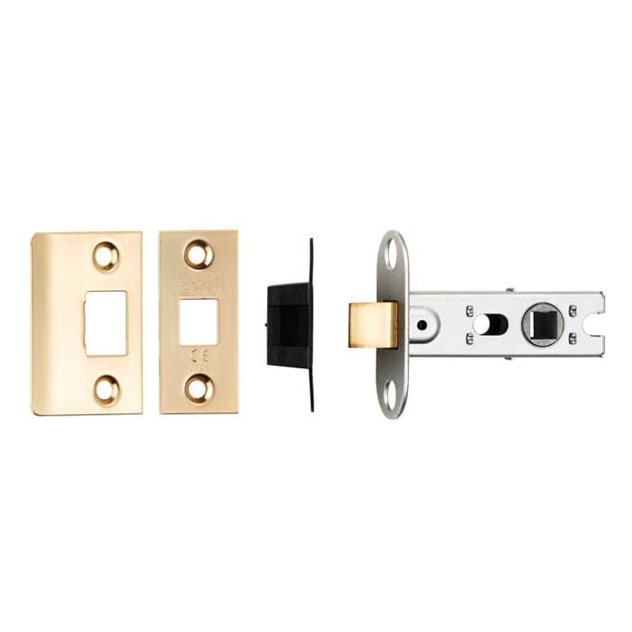 Bolt-Through Tubular Mortice Latch 64mm Square