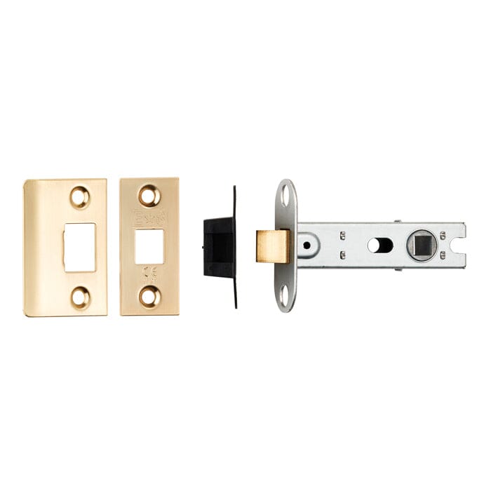 Bolt-Through Tubular Mortice Latch 76mm Square