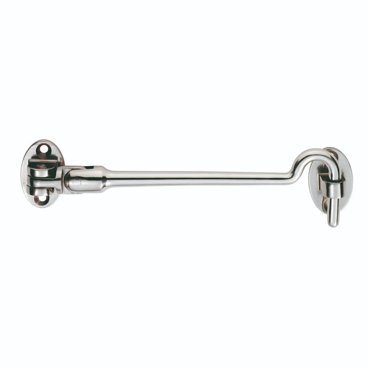 Silent Pattern Cabin Hook 150mm Cabin Hook Eurospec Bright Stainless Steel 