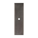Rectangular Cabinet Knob Backplate