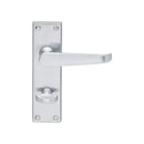 Contract Victorian Lever on WC Backplate (Latch & Hinges Included)