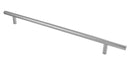 Straight T Bar Pull Handle 22mm G304 (600mm C/C) Pull Handle Eurospec Satin Stainless Steel 