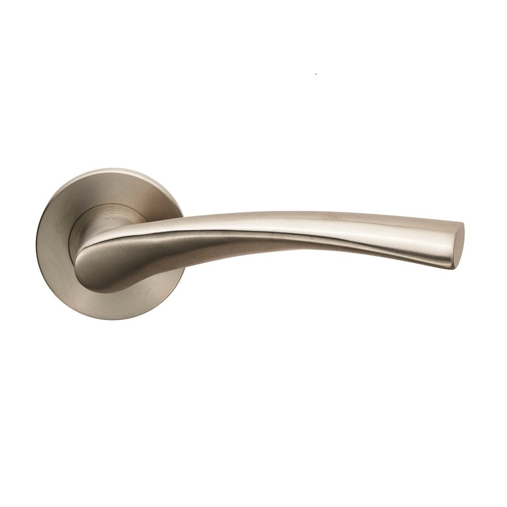 Breeze Lever on 6mm Slim Fit Sprung Rose (Latch & Hinges Included)