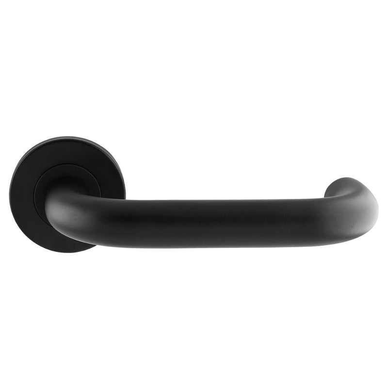 Nera Safety Lever on Sprung Rose (Latch & Hinges Included)