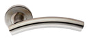 Curved Lever on Sprung Rose (Latch & Hinges Included)