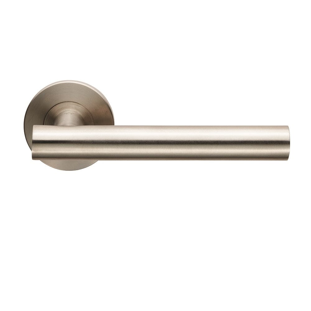 Philadelphia Lever on 6mm Slim Fit Sprung Rose (Latch & Hinges Included) Lever On Rose Eurospec Satin Stainless Steel 
