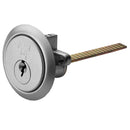 Standard Rim Cylinder 5 Pin Eurospec Satin Chrome 