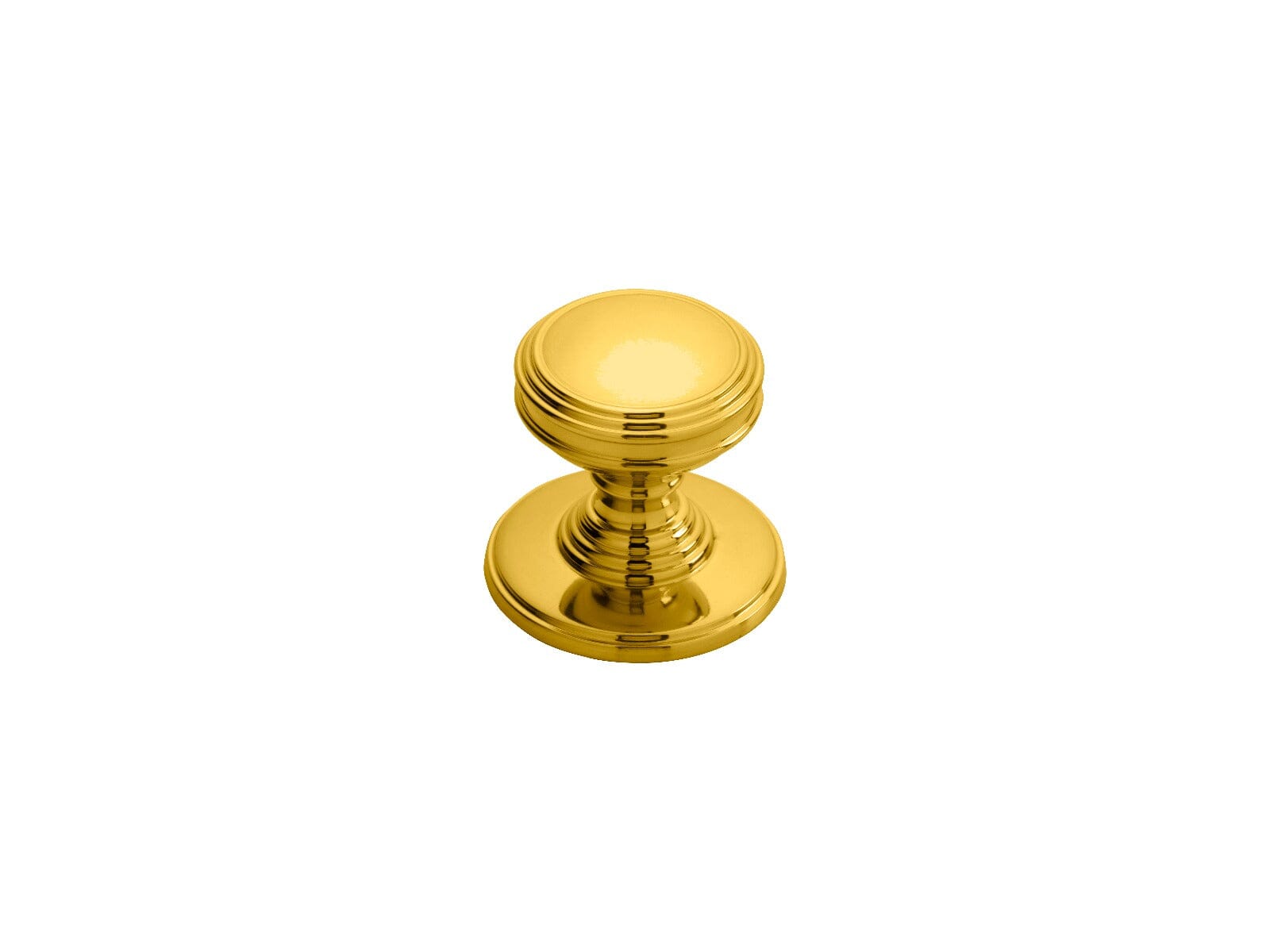 Delamain Plain Knob 25mm Cupboard Knob Carlisle Brass Polished Brass 