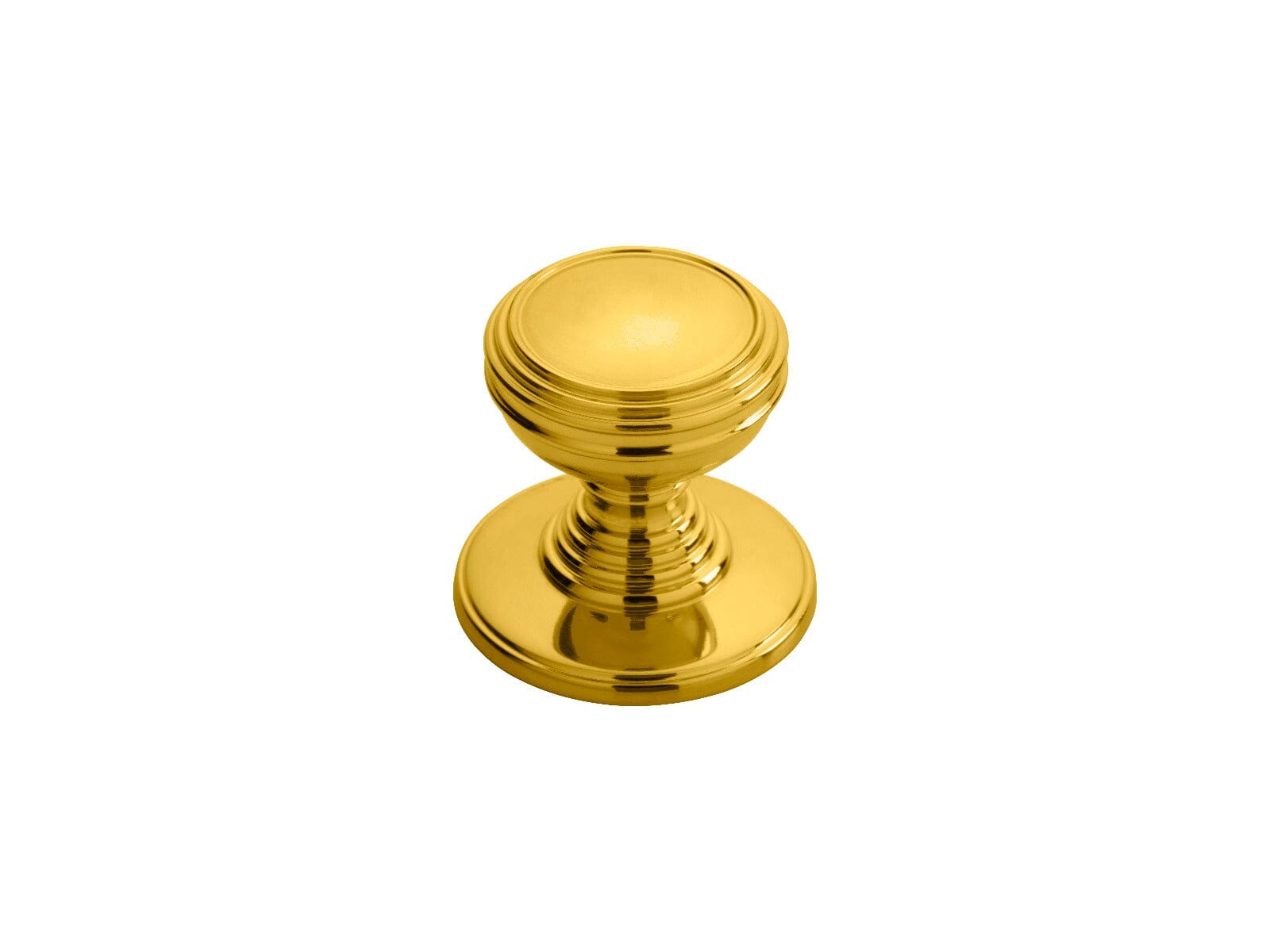 Delamain Plain Knob 30mm Cupboard Knob Carlisle Brass Polished Brass 