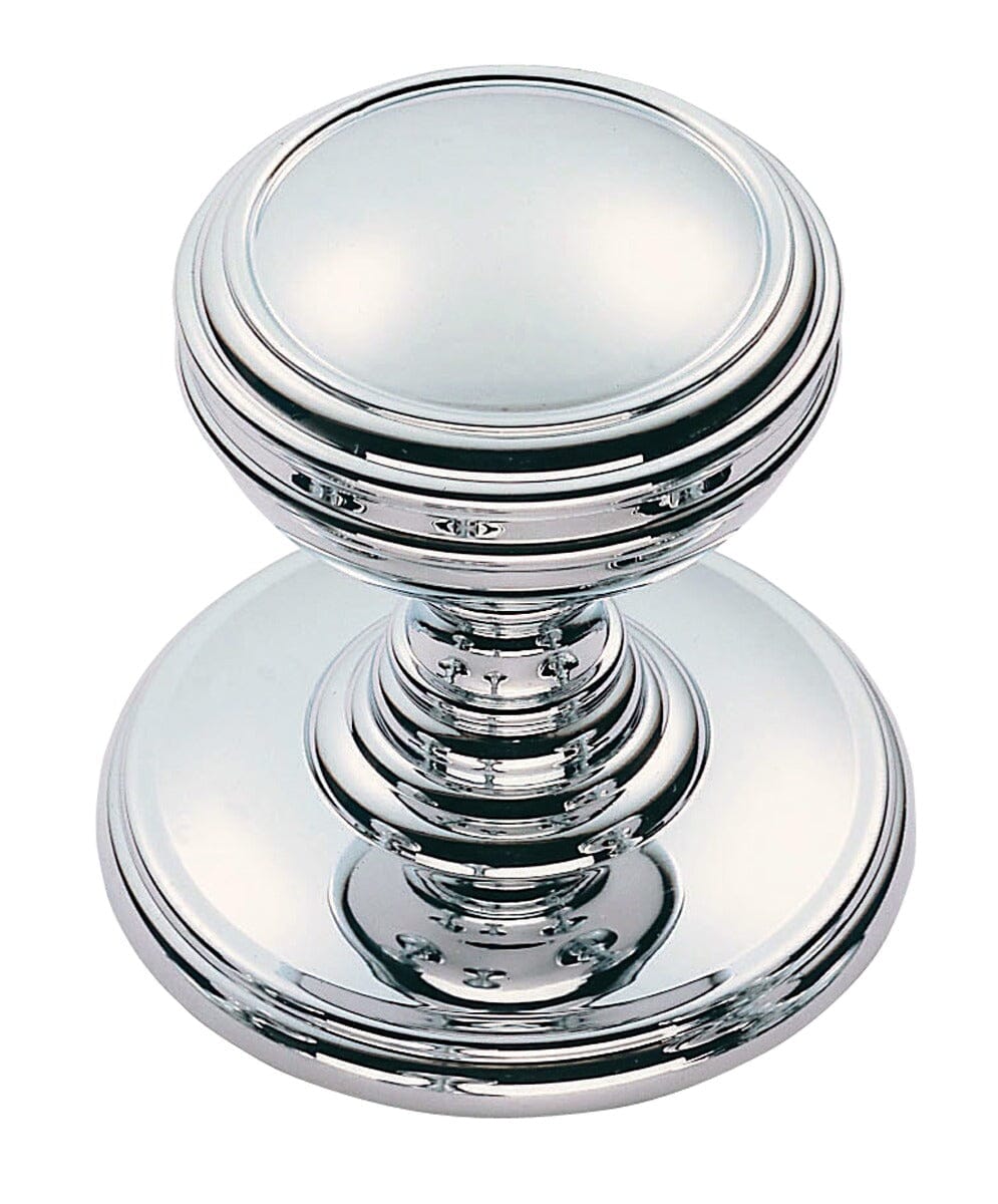 Delamain Plain Cupboard Knob Cupboard Knob Carlisle Brass Polished Chrome 30mm 