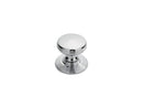Delamain Ringed Knob 28mm Cupboard Knob Carlisle Brass Polished Chrome 