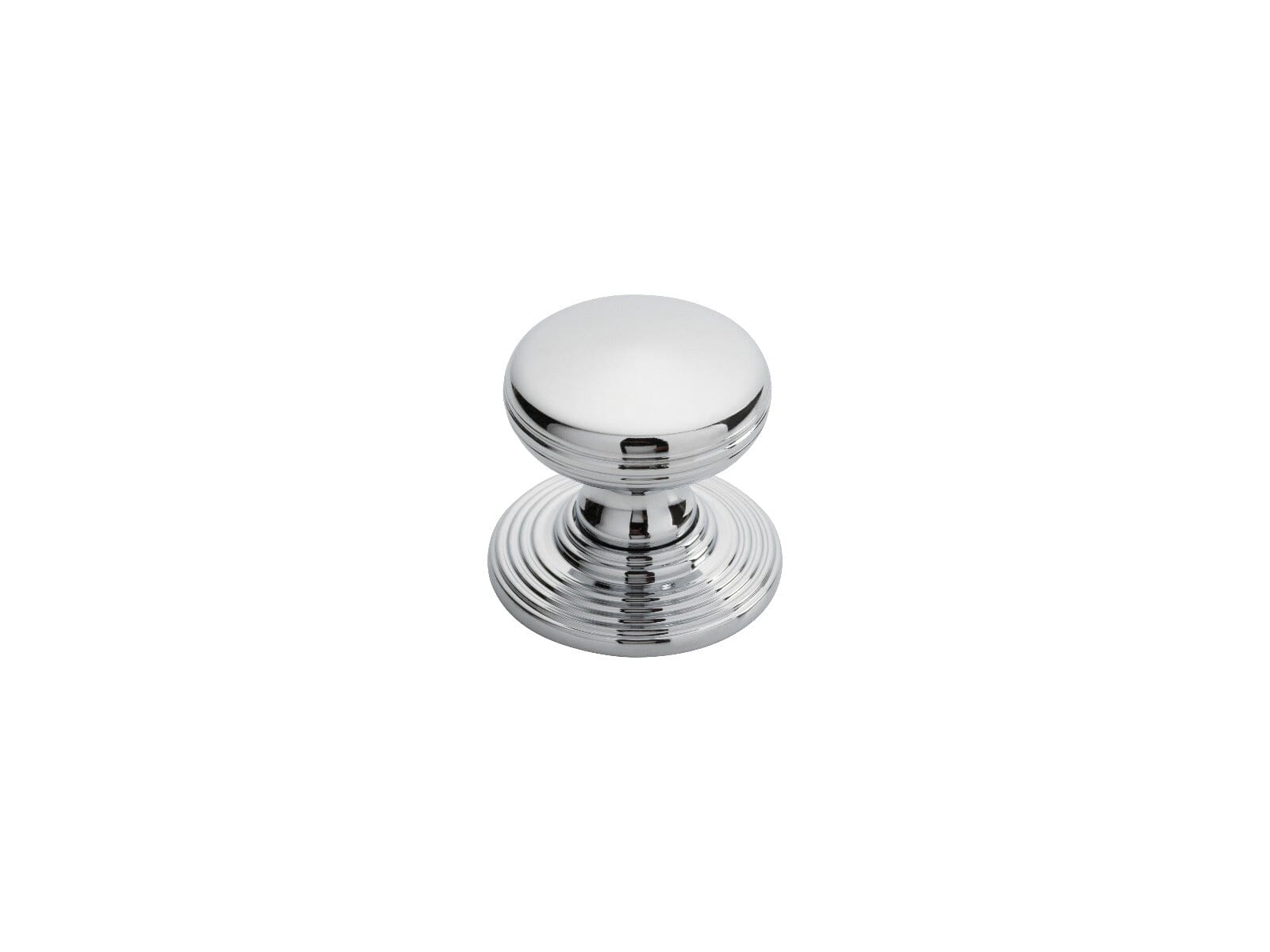 Delamain Ringed Knob 28mm Cupboard Knob Carlisle Brass Polished Chrome 