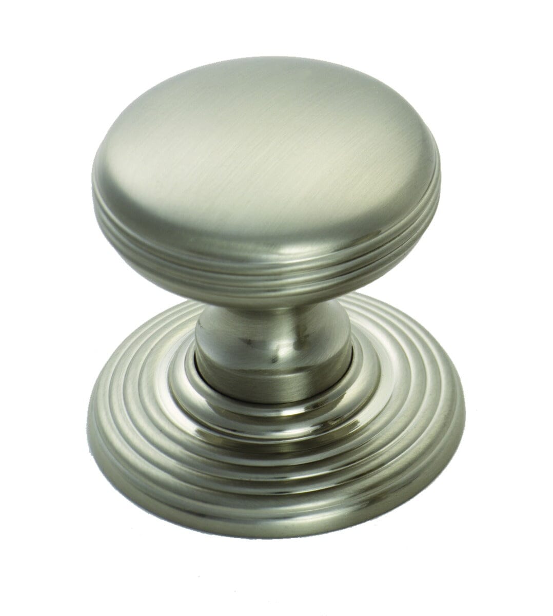Delamain Ringed Knob 28mm Cupboard Knob Carlisle Brass Satin Nickel 