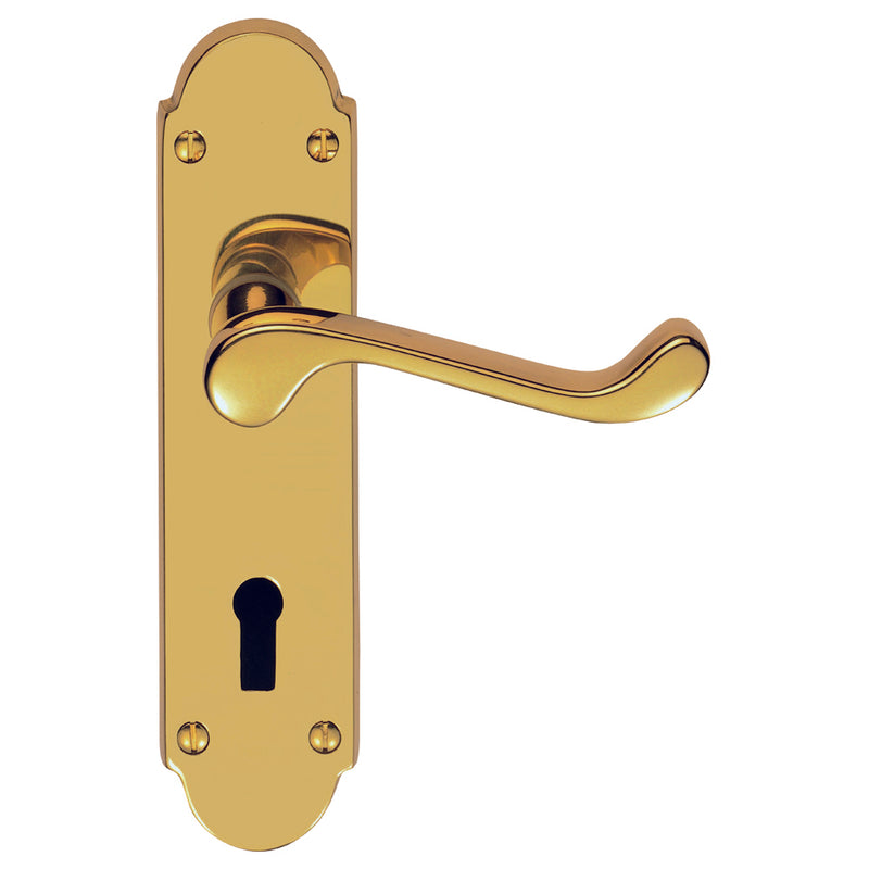Oakley Lever on Lock Backplate (Latch & Hinges Included)