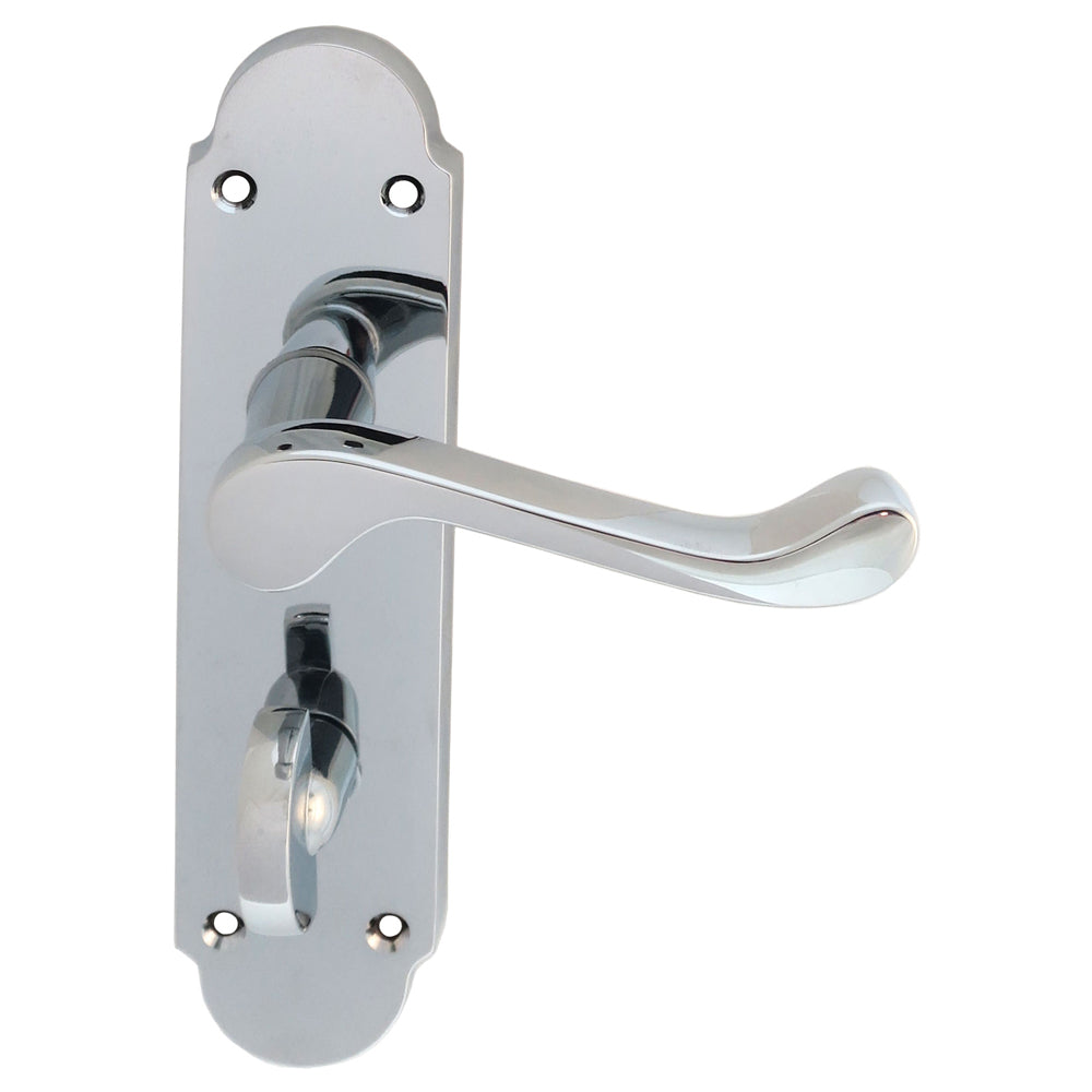 Oakley Lever on WC Backplate (Latch & Hinges Included)