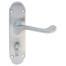 Oakley Lever on WC Backplate (Latch & Hinges Included)