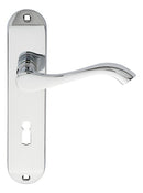 Andros Lever on Lock Backplate (Latch & Hinges Included)