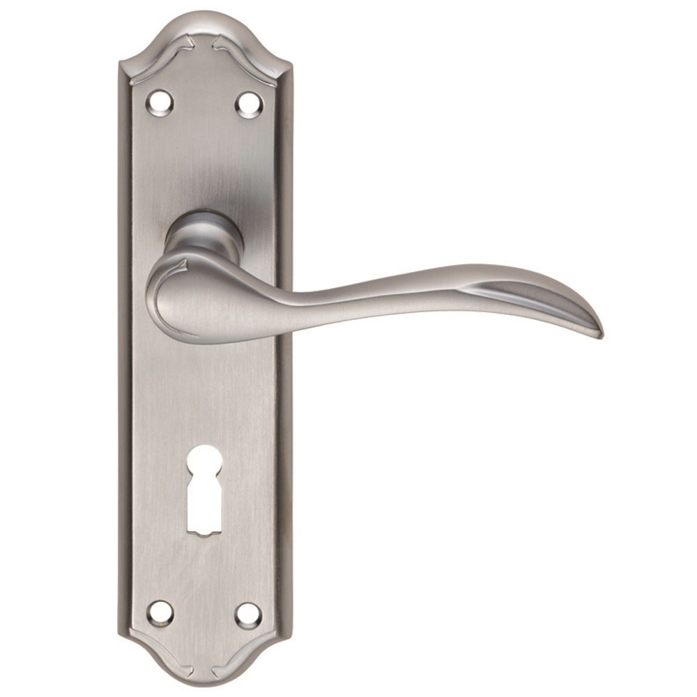 Madrid Lever on Lock Backplate (Latch & Hinges Included)