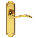 Madrid Lever on Latch Backplate (Latch & Hinges Included)