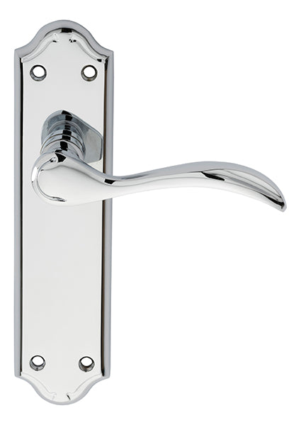 Madrid Lever on Latch Backplate (Latch & Hinges Included)