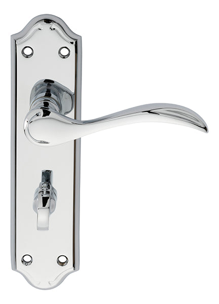 Madrid Lever on WC Backplate (Latch & Hinges Included)