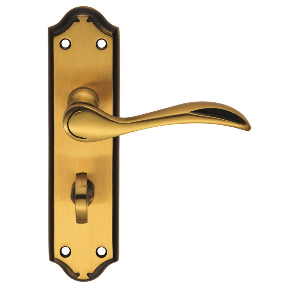 Madrid Lever on WC Backplate (Latch & Hinges Included)