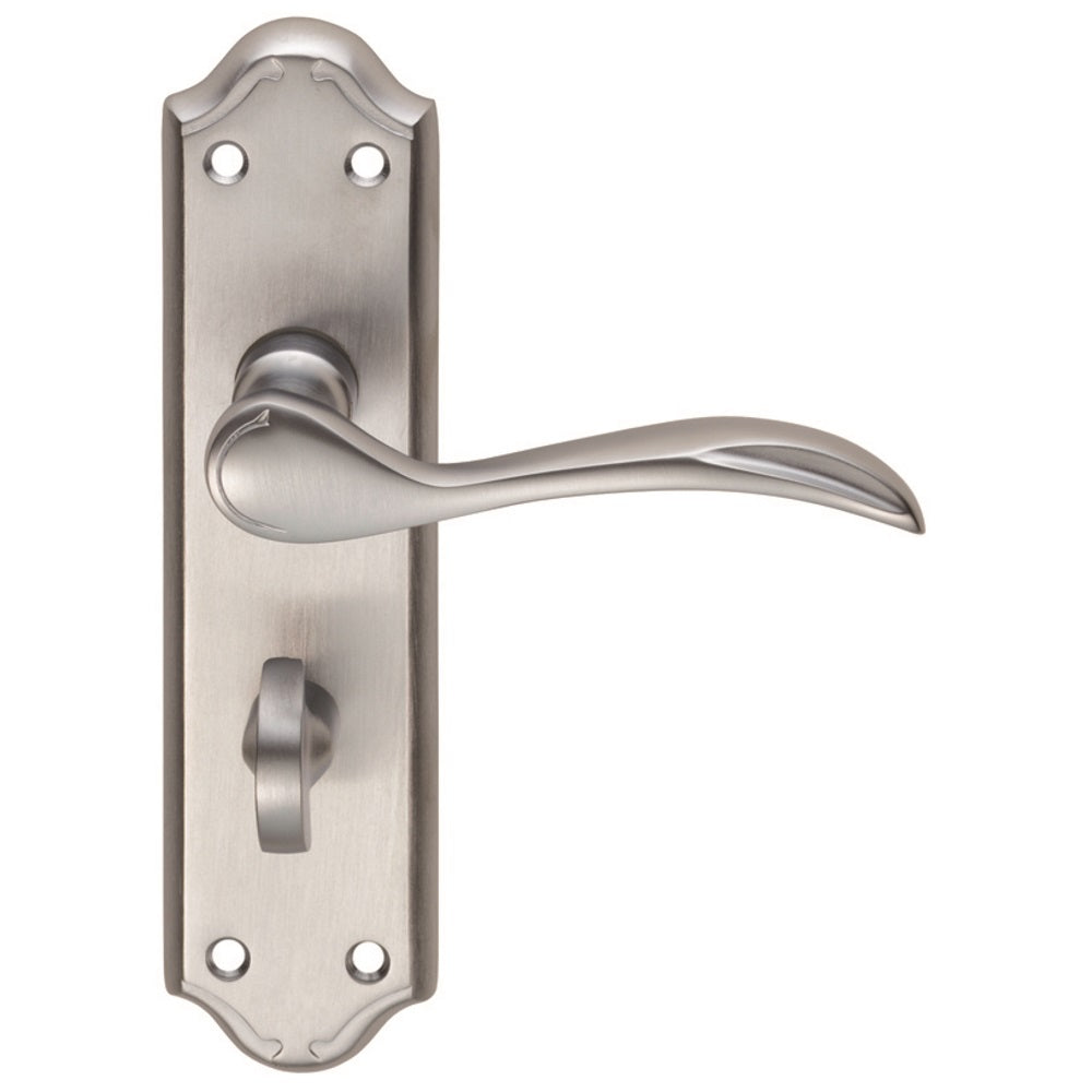 Madrid Lever on WC Backplate (Latch & Hinges Included)