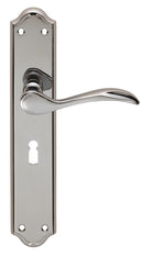 Madrid Lever on Long Lock Backplate