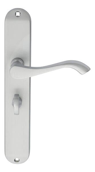 Andros Lever on Long WC Backplate (Latch & Hinges Included)