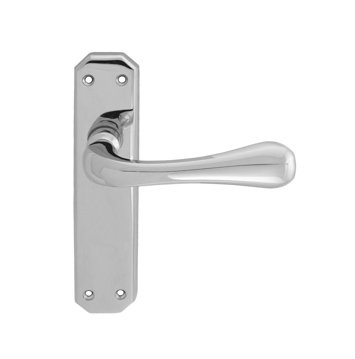 Eden Lever on Latch Backplate (Latch & Hinges Included)