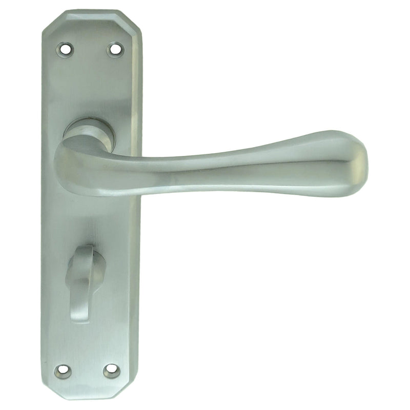 Eden Lever on WC Backplate (Latch & Hinges Included)