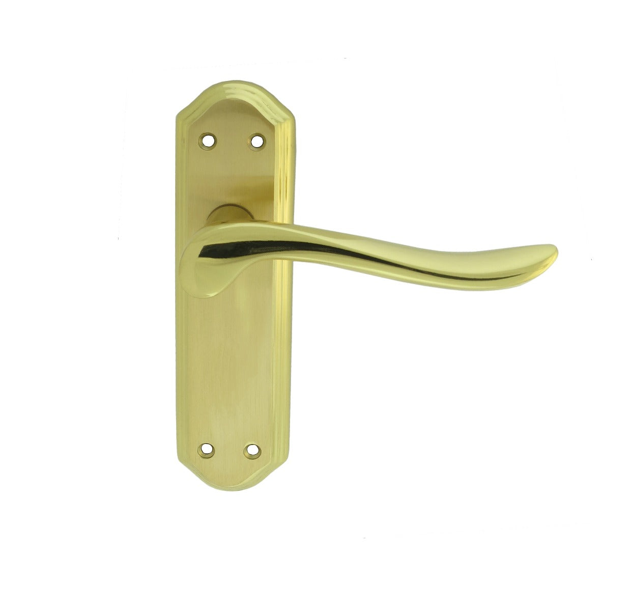 Lytham Lever on Latch Backplate (Latch & Hinges Included)