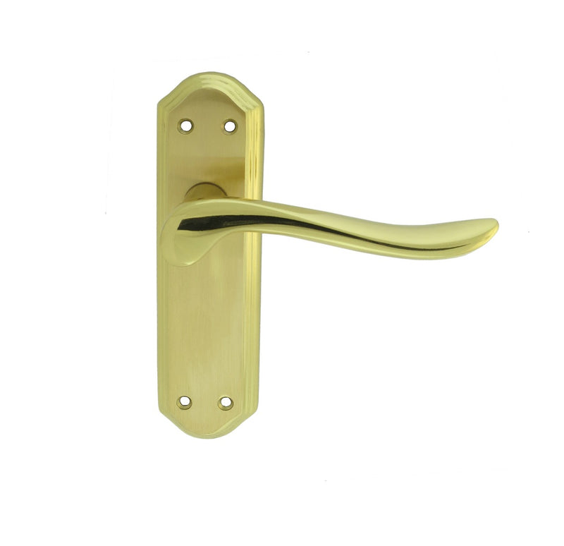 Lytham Lever on Latch Backplate (Latch & Hinges Included)
