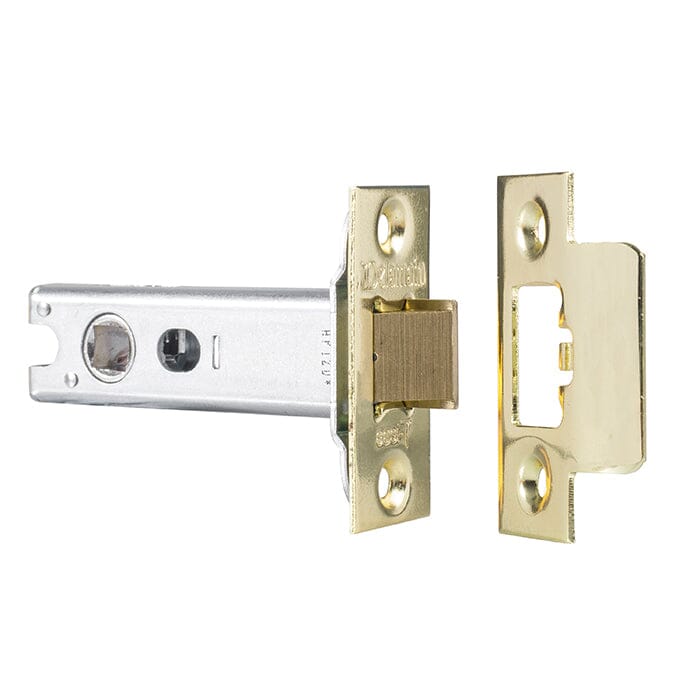 Tubular Latch Heavy Sprung 127mm Mortice Latch Carlisle Brass Polished Brass 