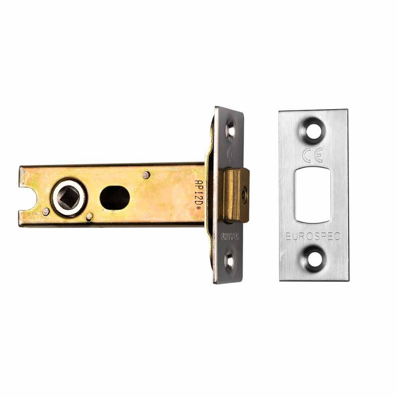 Heavy Duty Tubular Deadbolt Dual Finish Deadbolt Carlisle Brass Bright/Satin Stainless Steel 